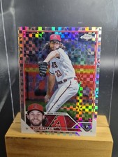 2023 Topps Chrome Zac Gallen Xfractor #49 Diamondbacks