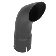 Exhaust Stack - 2-12 X 12 Curved Black