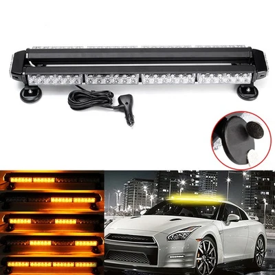 54LED Rundumleuchte Warnleuchte Frontblitzer Blitzlicht Strobe Licht Auto KFZ - Bild 1 von 4