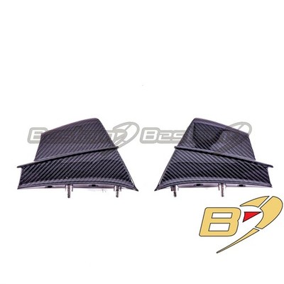 2020-2021 Ducati Panigale V4R, V4S 100% Carbon Side Winglets Gloss Twill