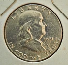 1951 Franklin Half Dollar (BU)