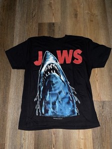 90s JAWS ATTACKING SUMMER 1993 ブラック　XL 90s JAWS ATTACKING SUMMER 1993 ブラック XL Vintage jaws t-shirt