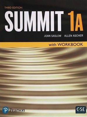 Summit Level 1 Student Book/Workbook Split A - paperback Saslow, Joan|Ascher...