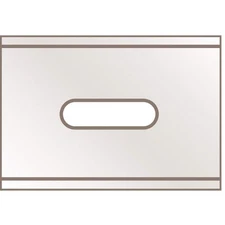 MARTOR 92.66 Four Sided Replace Blades,1-1/32",PK100 147T47