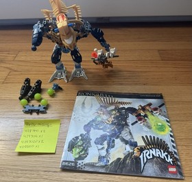 HUGE Lot Of Early 2000s LEGO Bionicle Sets 8616, 8626, 8762, 8746, 8723, 8534