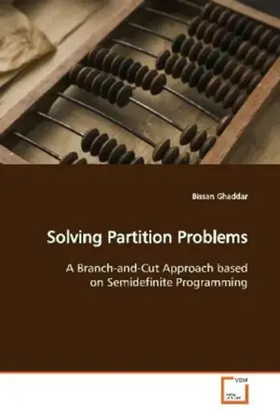 Bissan Ghaddar | Solving Partition Problems | Taschenbuch | Englisch-image