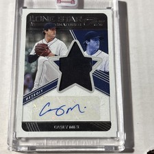 2022 PANINI THREE & TWO CASEY MIZE LONE STAR LSS-MI  AUTO PATCH JERSEY #5/25