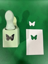 Martha Stewart Paper Craft Punch Butterfly Scrapbooking Mint Green Butterfly