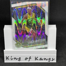 2025 Panini Prizm WNBA #125 Erica Wheeler - White Seismic Prizm