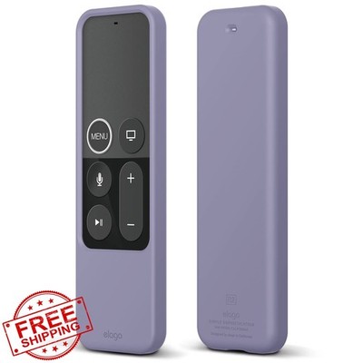 elago R2 Slim Case Apple TV Siri Remote Lavender Grey