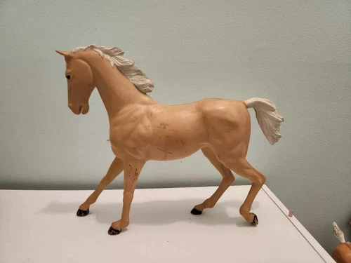 Vintage Marx Horse Johnny West "Best of the West" Flame in Palomino