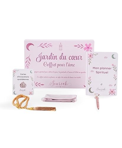 Coffret Spirituel Islamique pour Femme pour Organiser sa Foi et Méditer au Quotidien