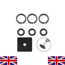3/8 Wrench Retaining Ring Clip Kit 3 Sets with O Ring Anvil Installation Tool