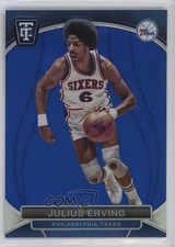 2024 Totally Certified Legends Blue Platinum Mirror 63/99 Julius Erving HOF 0y8x