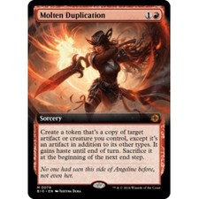 Molten Duplication (extended Art) MTG Outlaws Of Thunder Junction: The Big Score