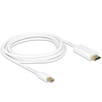 Delock Kabel Mini Displayport 1.1 Stecker > HDMI-A Stecker 3 M Weiß