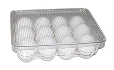 New Best Dependable Industries inc. Essentials Stackable Plastic Egg Holder for
