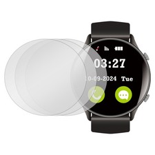 3pcs Watch Screen Protector 42mm Tempered Glass Anti-Spy Protection, Gray