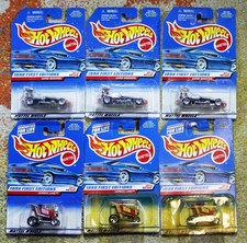 Mattel Hot Wheels 1998 First Editions Lot 3 of 6 Cars.
