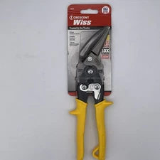 NEW Crescent Wiss M8OS 9-4/5" Offset Straight Aviation Snips