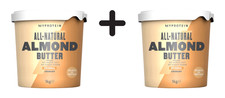 2 x Myprotein Natural Almond Butter (1000g) Crunchy (9,45 EUR/kg)