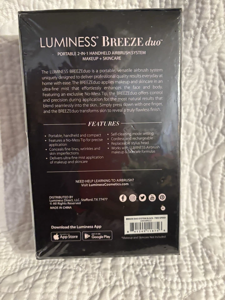 Luminess Breeze Duo портативный 2-в-1 - Изображение 2 из 2