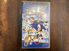 PSP Sonic Rivals 2 (Sony PlayStation Portable) Game w/ Case & TESTED