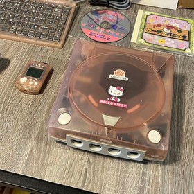 SEGA Dreamcast HELLO KITTY Pink Console retro game Sanrio kawaii