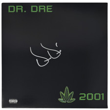 Dr. Dre Signed Autograph 2001 Vinyl Record Album LP NWA The Chronic Rap JSA COA