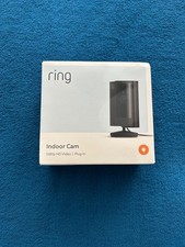 RING Indoor Camera 1080p HD Video - Plug-In 2nd Gen - Black