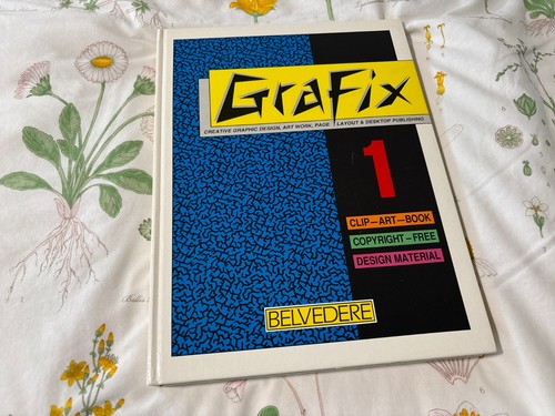 Grafix Vol. 1 Clip Art Books Belvedere USED Creative Wolfgang Hageney Volume 1