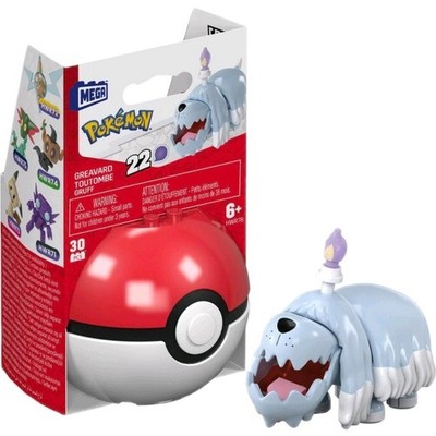 NEU Mattel Mega Construx Pokemon Poke Ball 30 Stück #22 Greavard Gruff HWR76