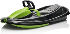 Gizmo Riders Snow Sled for Kids, Adults Toboggan Sled, Easy Turning Steering...