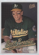 1997 Fleer Ultra Gold Medallion Edition Scott Brosius #G361 8d2