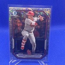 2026 Bowman #BCP-115 JJ Wetherholt Cardinals Chrome Prospects Lazer Refractor