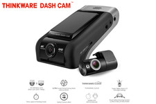 THINKWARE U1000 4k UHD 2ch Dash Camera with 64GB Micro SD Card