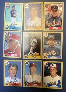 Lot of (68) MLB Manager baseball cards $$$