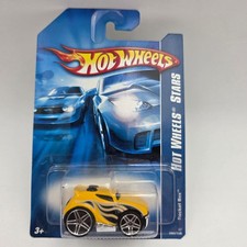 Hot Wheels Mattel Rocket Box Stars 2007 Yellow Diecast 1:64 Car Sealed Carded