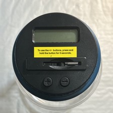 Digital Coin Counter And Piggy Bank For Kids Or Adults. Change Jar Money Saver