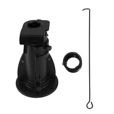 Rear Fifth Wheel To Gooseneck Adapter Durable Adjustable Heights 12-16 Inches