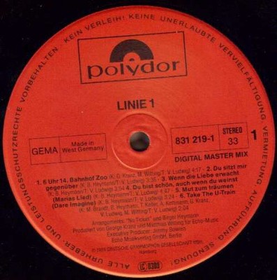 Ensemble Des Grips Theater Berlin* Und Die Band LP Album Vinyl Schallplatte 0155