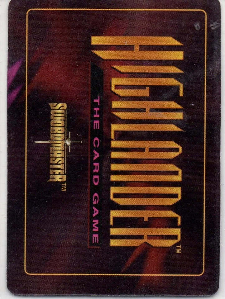 1st Edition Highlander TCG CCG Ramirez Foil Cards The Gathering - Image 4 of 4