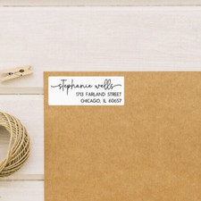 Personalized Return Address Labels - Custom Address Stickers - Set of 30