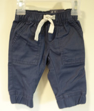 NWT Baby Gap Navy Pants Boy's Size 0-3 Months