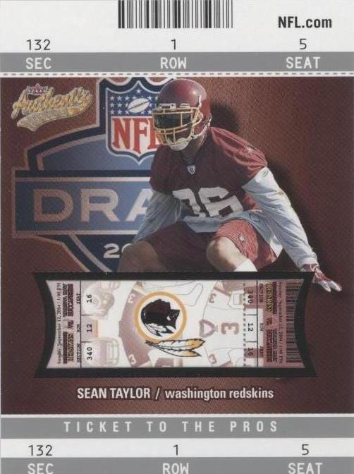 2004 FLEER EX オーセンティックオートグラフカード 2004 Fleer Authentix Sean Taylor #116 for sale | eBay