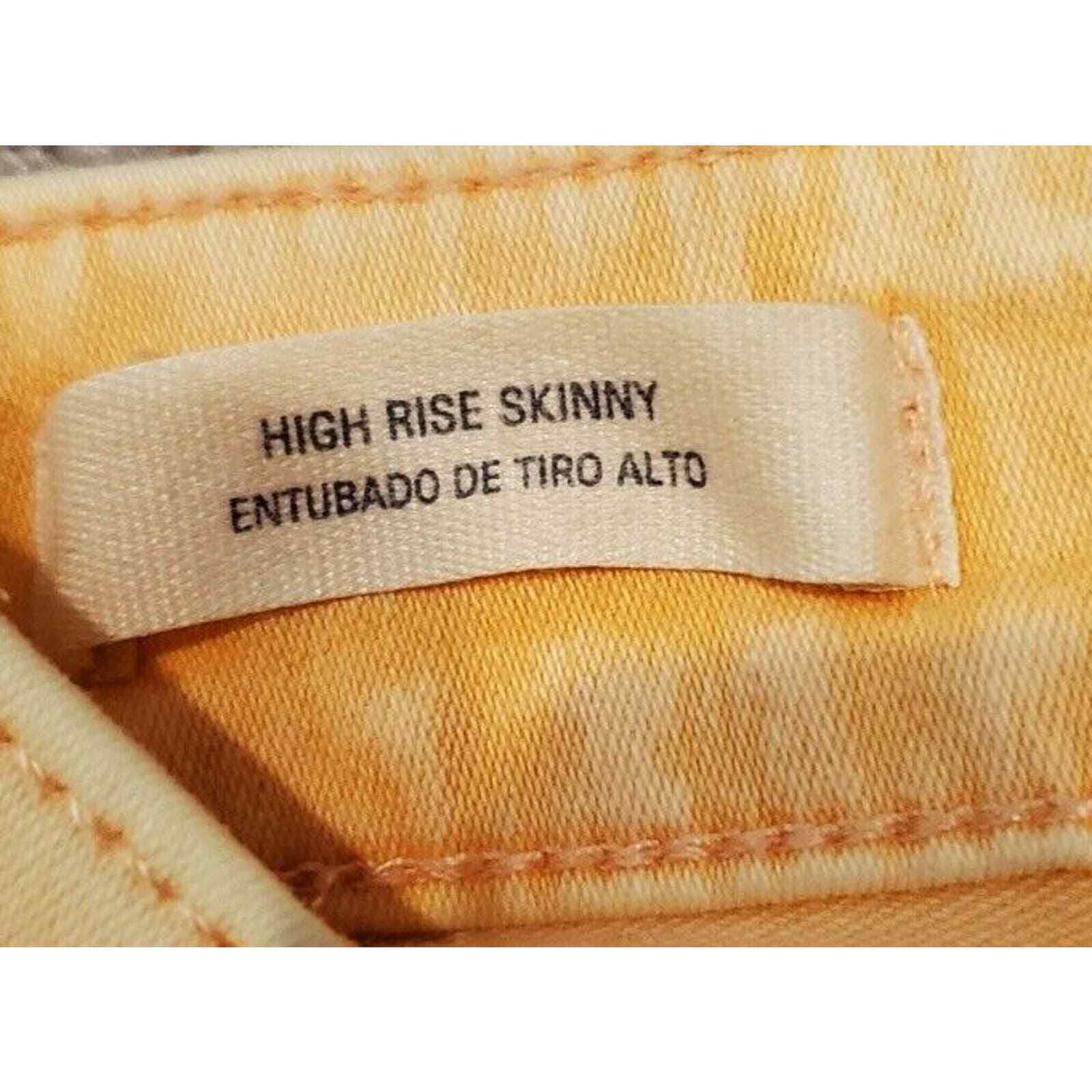 NWT Universal Thread Mottled Orange High Rise Ski… - image 9