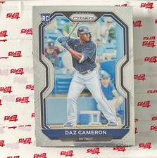 2021 PANINI PRIZM BASE TIER 2 II ROOKIE RC TIGERS DAZ CAMERON NO. 177