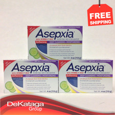 3 ASEPXIA DEEP CLEANSING MOISTURIZER SOAP BAR 4 OZ