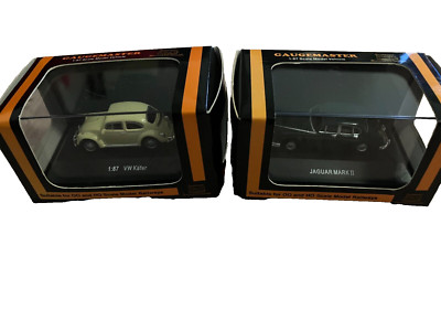 Gaugemaster in box - Jaguar and Volkswagen. 1;87. Great condition