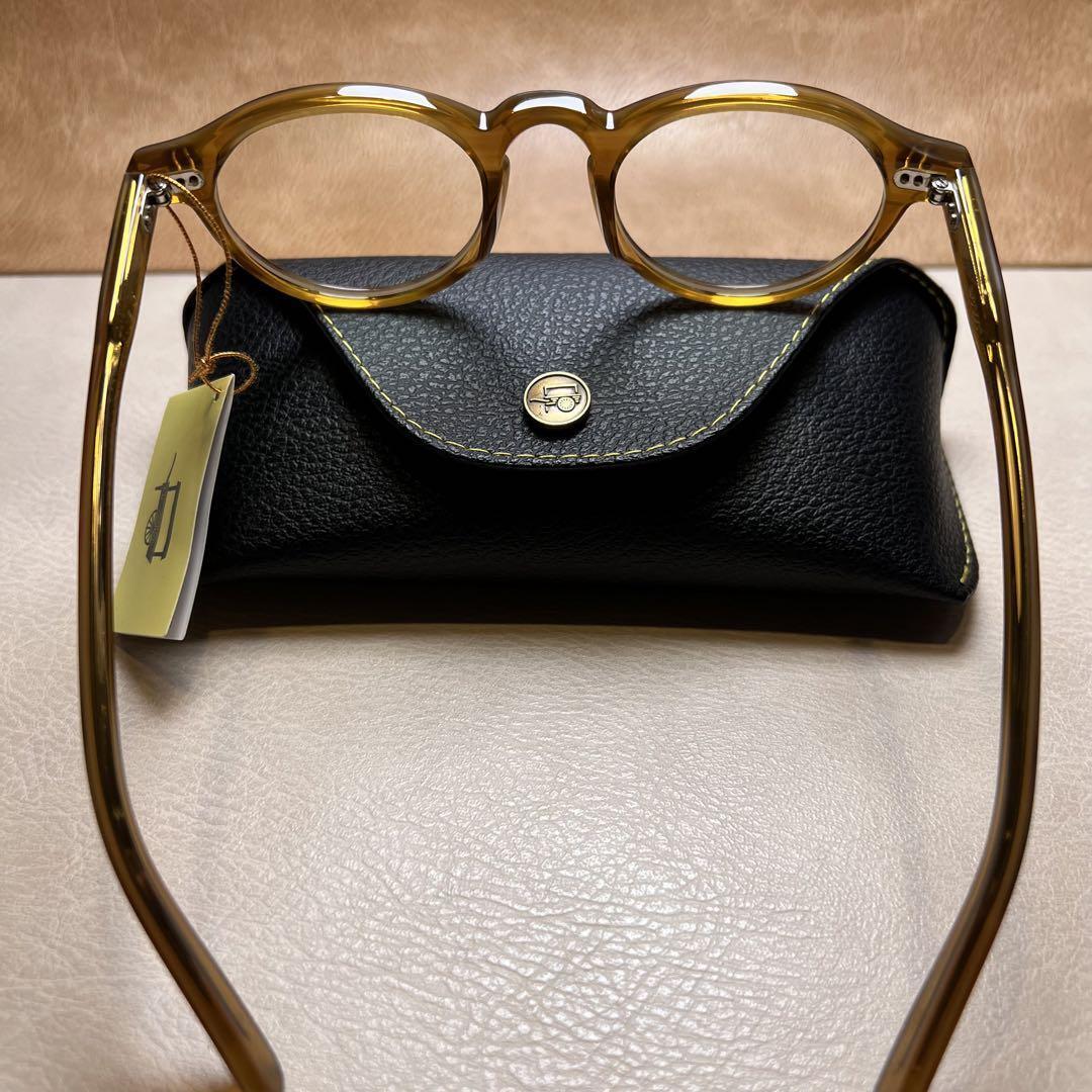 MOSCOT MILTZEN 46 22-145 SUNGLASSES BLONDE FRAME CLEAR LENS MOSCOT MILTZEN 46 22-145 SUNGLASSES BLONDE FRAME CLEAR LENS